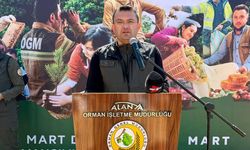 Alanya’da 2.400 fidan toprakla buluşturuldu