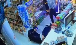 Alkollü iş yeri sahibinin tartıştığı müşteriyi öldürdüğü anlar kamerada