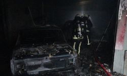 Antalya'da araç boyama atölyesindeki yangın, bitişikteki iş yerine sıçradı