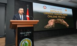 Antalya'da yangın önleme projesi