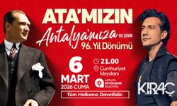 Atatürk'ün Antalya'ya gelişinin yıldönümü Kıraç konseri ile kutlanacak