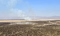Karımık Gölü'nde yangın