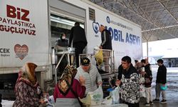 Mobil Aşevi iftar öncesi kent sakinleriyle buluşuyor