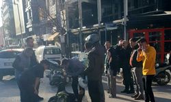 Ciple çarpışan motosikletli yaralandı