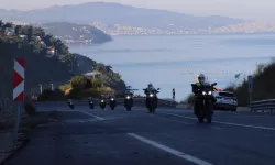 Jandarmadan motosiklet sürüş eğitimi tamamlandı