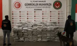 Operasyonda 1,4 ton esrar ele geçirildi