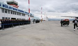 Şehit binbaşının cenazesi Isparta'ya getirildi