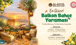 Alanya'da 'En Güzel Balkon ve Bahçe Yarışması' başvuruları başladı