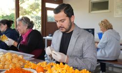 Alanya'da turunçlar DMD hastası Taha Miraç ve SMA hastası Elisa Deniz için kaynadı