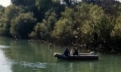 8 gündür kayıp olan zabıta hem karada hem ırmakta aranıyor