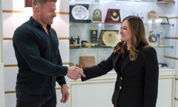 Başkan Vekili Özdemir başpehlivanları ağırladı