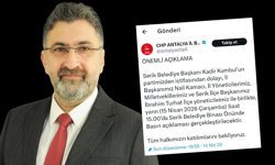 CHP Antalya İl Başkanlığı: Serik Belediye Başkanı Kumbul, partimizden istifa etti