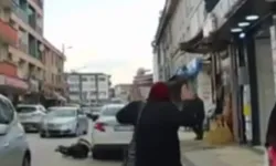 Engelli yayaya çarptı, kaçtı!