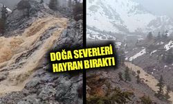 Alanya yaylaları coştu: Kar, yağmur ve derelerin şırıltısı