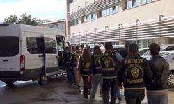 Antalya’da suçlara yönelik operasyonlarda 3 bin 123 kişi yakalandı