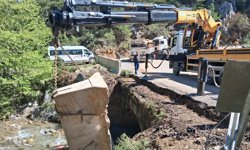 Alanya'da 60 yıllık köprü yenileniyor