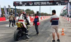 Antalya'da motodrag heyecanı