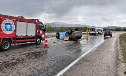 Antalya'da otomobil takla attı: Evli çift hayatını kaybetti