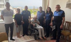 Emekli polise, meslektaşlarından anlamlı destek