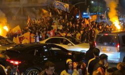 Galatasaray'ın şampiyonluk coşkusu başladı