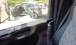 TIR ile çarpışan otomobildeki çift öldü