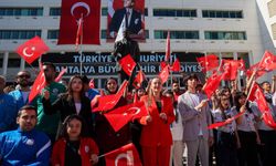 Antalya Büyükşehir Belediyesi'nde 19 Mayıs töreni