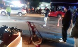 Antalya'da kaza: Motokurye hayatını kaybetti