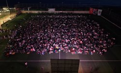 Alanya'da “Açık Hava Sinema” etkinliği düzenlendi