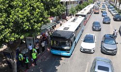 Antalya'da otobüslere klima denetimi