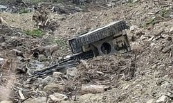 Gazipaşa'da devrilen iş makinesinin operatörü öldü
