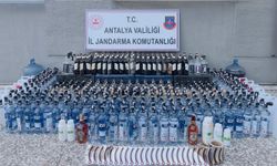 Manavgat'ta kaçak alkol operasyonu: 1 Şüpheli tutuklandı