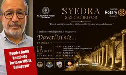 2 Bin yıllık Syedra’da klasik müzik tınıları yankılanacak!