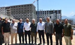 Alanya’da 2.500 kişilik modern KYK Yurdu sorunsuz ilerliyor