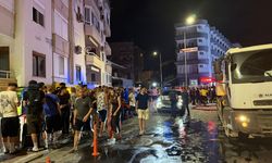 Alanya'da otel çatısında yangın: Otelde konaklayanlar tahliye edildi