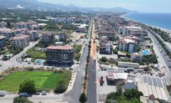 Alanya Kestel'de çalışmalar etap etap sürüyor