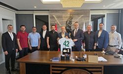 Alanyaspor Yönetimi’nden yeni Başsavcı Abdullah Sert’e önemli ziyaret
