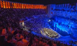 Aspendos'ta heyecanlı bekleyiş
