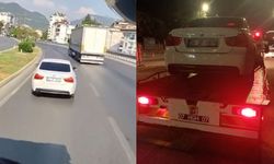 İtfaiyeye yol vermeyen sürücüye ceza uygulandı: Otomobili trafikten menedildi