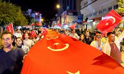 Afyonkarahisar'da Zafer Bayramı coşkusu fener alayıyla yaşandı