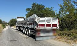 TIR'ın dorsesinden 14 kaçak göçmen çıktı