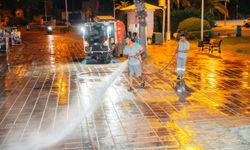 Alanya baştan sona temizlendi