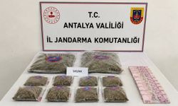 Antalya'da operasyon: 5 kilo esrar, 1 gözaltı