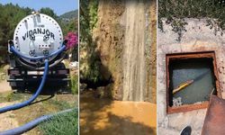 Alanya'da Hacet Deresi'ne uzatılan atık su vakası