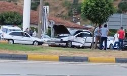 Eğirdir'de zincirleme kaza
