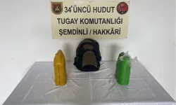 Hakkâri hudut hattında 8 kilo uyuşturucu ele geçirildi