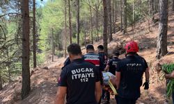 Sızgıla otu toplarken kayalıktan düşüp yaralandı