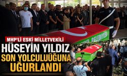 MHP’li eski Milletvekili Hüseyin Yıldız son yolculuğuna uğurlandı