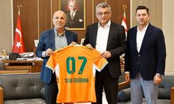 Alanyaspor’dan KKTC Cumhurbaşkanı’na ziyaret