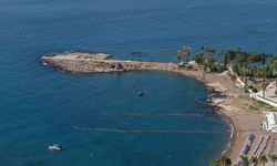 Antalya'nın merkezinde 2 bin 400 yıllık antik liman Magydos