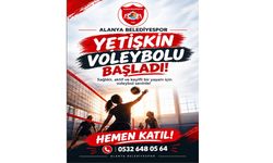 Alanya Belediyespor’dan yetişkinlere voleybol fırsatı